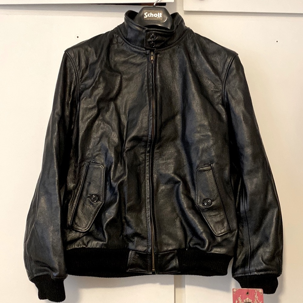 SUPREME SCHOTT NYC Genuine Leather Mens Jacket- Size Medium BRAND NEW!!